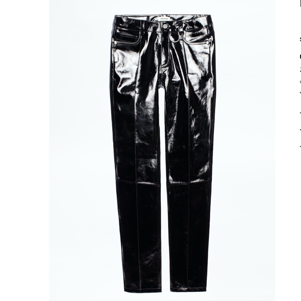 NWOT Zadig & Voltaire pants (style: peko cuir)